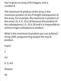 Answered You Re Given An Array Of N Integers Bartleby