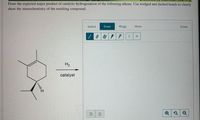 Answered Draw The Expected Major Product Of Bartleby