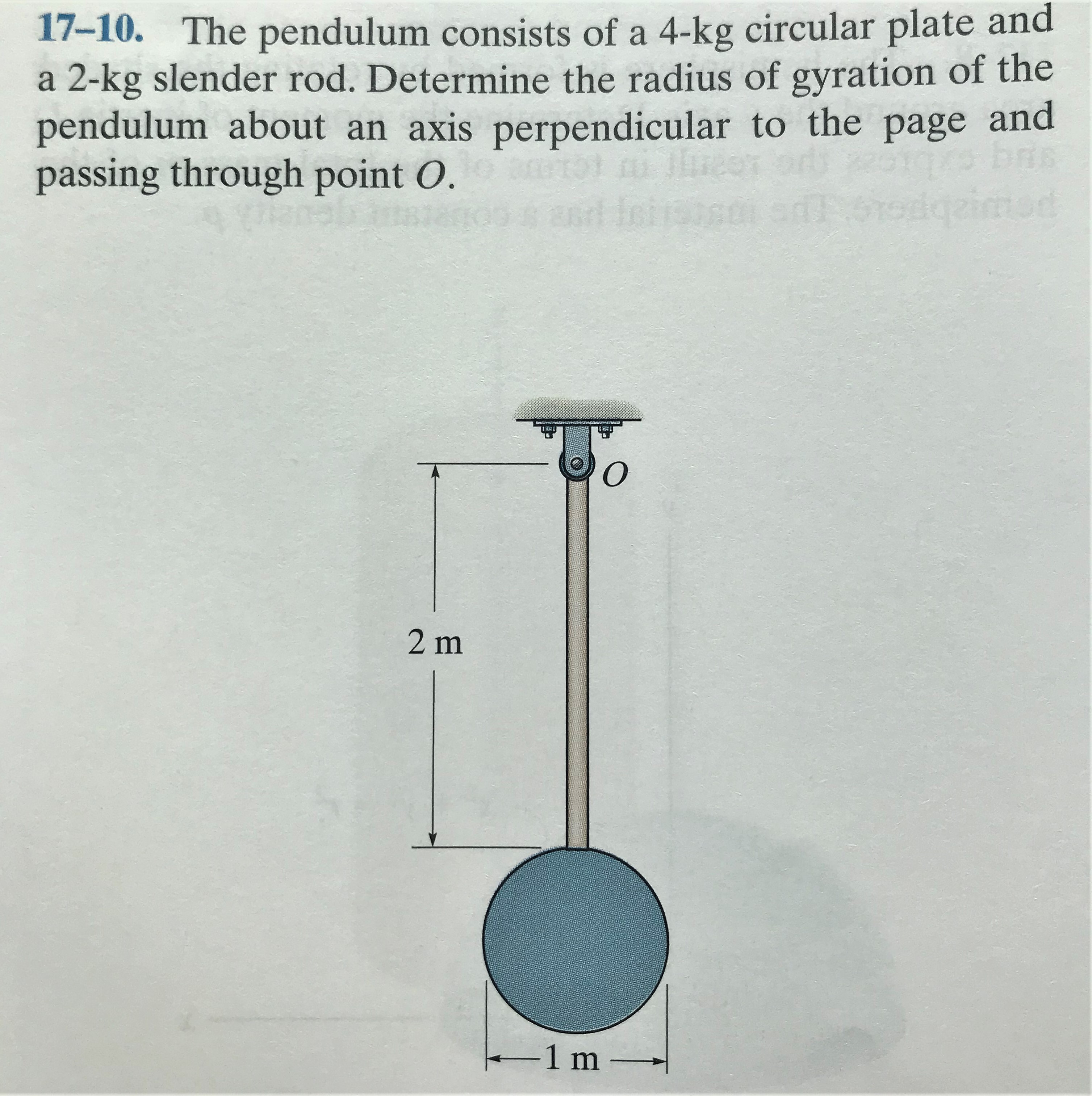 Answered The Pendulum Consists Of A Kg Bartleby