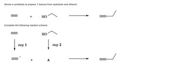 Answered Devise A Synthesis To Prepare Butyne Bartleby