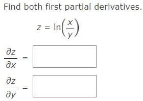 Answered Find Both First Partial Derivatives Z Bartleby