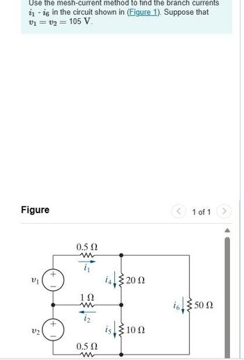 Answered Use The Mesh Current Method To Find The Bartleby