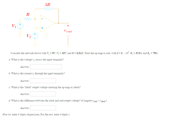 Answered V₁ R Answer Consider the network above bartleby