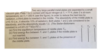 Answered Two Very Large Parallel Metal Plates Bartleby