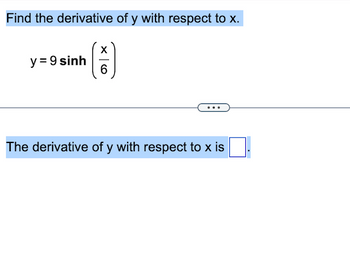 Answered Find The Derivative Of Y With Respect Bartleby