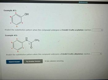 Answered Example 1 Example 2 OH Predict The Substitution Pattern