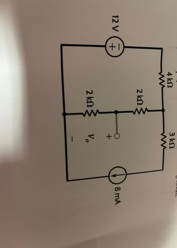 Answered Use Superposition To Find Vo In The Bartleby