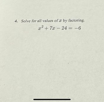 Answered 4 Solve For All Values Of X By Bartleby