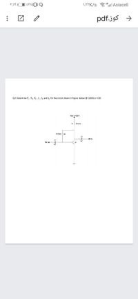 Answered Determine V Va Vg La And Ig Bartleby