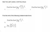 Answered Find The Limit Using L Hopitals Rule Bartleby