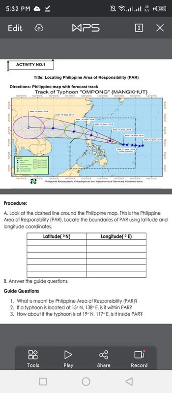 Answered Directions Philippine Map With Bartleby