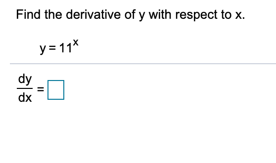 Answered Find The Derivative Of Y With Respect Bartleby