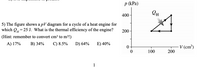 Answered P KPa 400 5 The Figure Shows A PV Bartleby