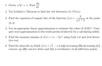 Answered Use Leibnitz S Theorem To Find The Nth Bartleby