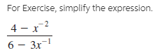 Answered For Exercise Simplify The Expression Bartleby