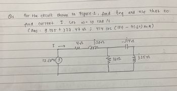 Answered For The Circuit Shown In Figure Find Bartleby