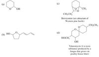 Answered A C Ch Ch Ch Brevicomin Sex Attractant Of Western