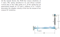 Answered At The Instant Shown The Lb Bar Bartleby