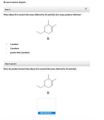 Answered Be Sure To Answer All Parts Part 1 Bartleby