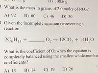 Answered Given The Incomplete Equation Bartleby