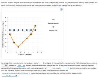 Answered Calculate Jayden S Marginal Revenue And Bartleby