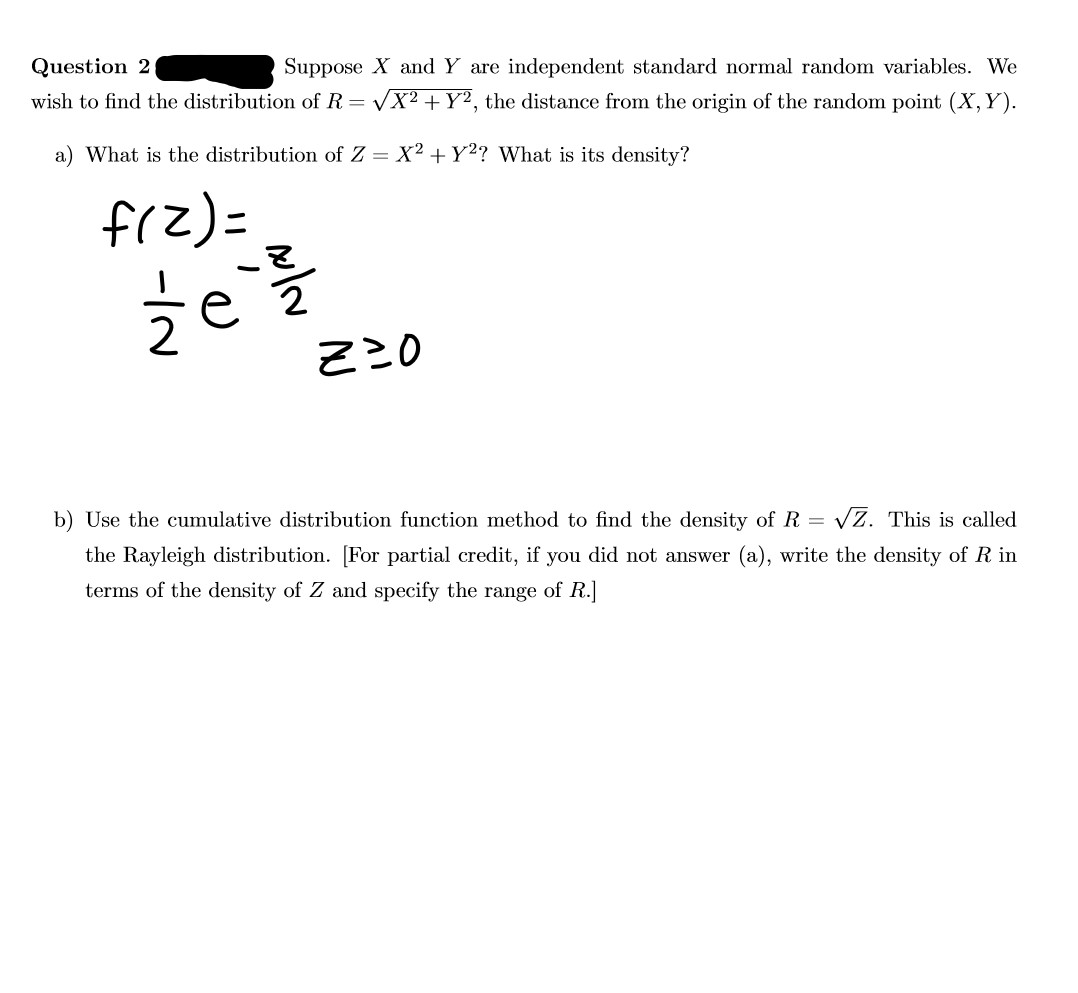 Answered Suppose X And Y Are Independent Bartleby