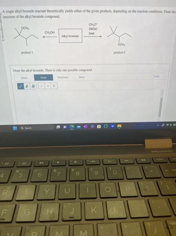 Answered A Single Alkyl Bromide Reactant Bartleby