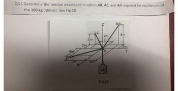 Answered Q3 Determine The Tension Developed In Bartleby