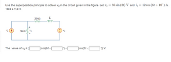 Answered Use The Superposition Principle To Bartleby