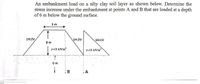 Answered An Embankment Load On A Silty Clay Soil Bartleby