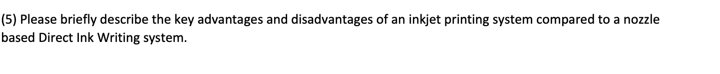 Answered Please Briefly Describe The Key Advantages And