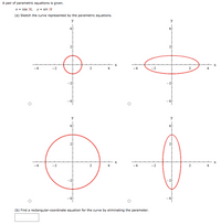 Answered A Pair Of Parametric Equations Is Bartleby