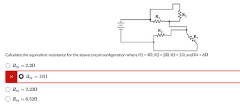 Answered X Req Calculate The Equivalent Bartleby