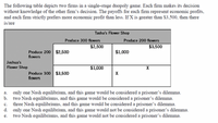 Answered The Following Table Depicts Two Firms Bartleby