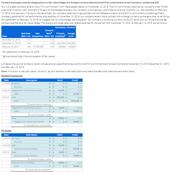 Answered Forward Exchange Contract Designated As Bartleby