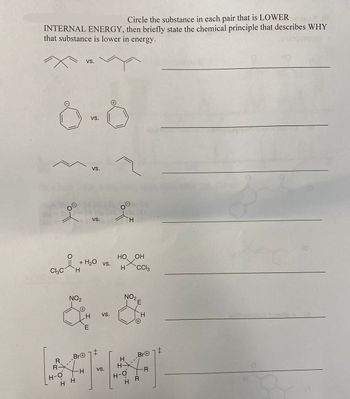 Answered Circle The Substance In Each Pair That Bartleby