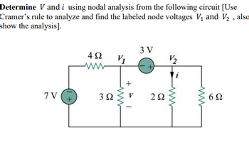 Answered Voltages V And V Bartleby