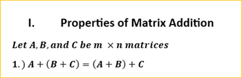 Answered I Let A B And C Be M X N Matrices 1 Bartleby