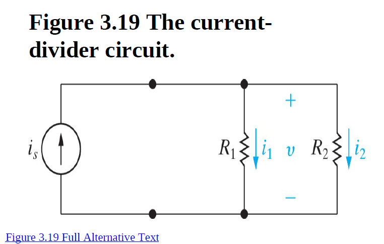 Answered Figure The Current Divider Bartleby