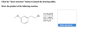 Answered Click The Draw Structure Button To Launch The Drawing