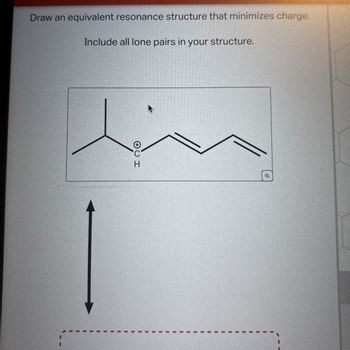 Answered Draw An Equivalent Resonance Structure That Minimizes Charge