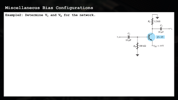 Answered Example Determine Vc And V For The Bartleby