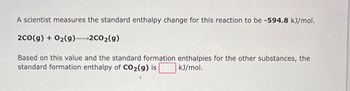 Answered A Scientist Measures The Standard Bartleby