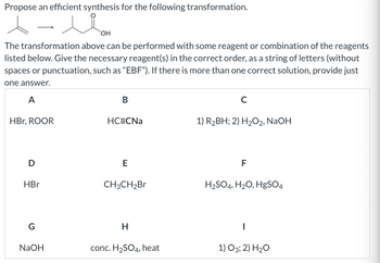 Answered Propose An Efficient Synthesis For The Following