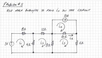 Answered Problem Use Mesh Analysis To Find Bartleby