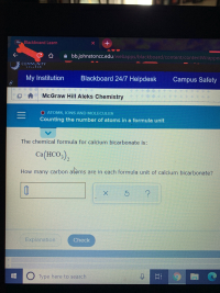 Answered The Chemical Formula For Calcium Bartleby