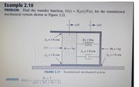 Answered Example 2 18 PROBLEM Find The Transfer Bartleby