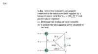 Answered In Fig Below Two Wattmeters Are Bartleby