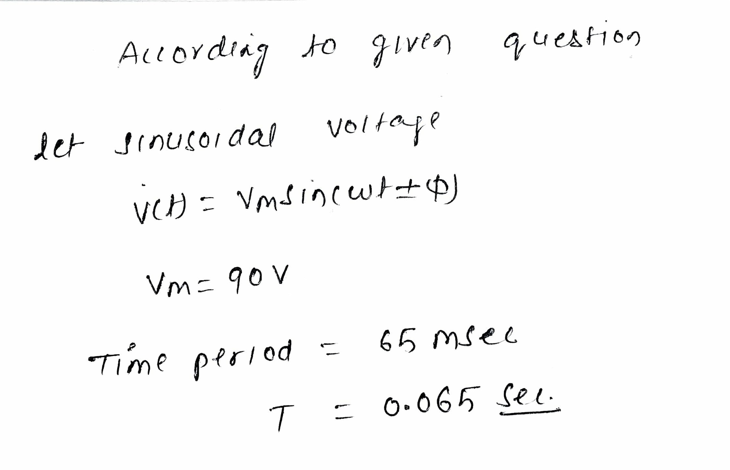 Electrical Engineering homework question answer, step 1, image 1