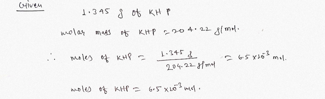 Chemistry homework question answer, step 1, image 1